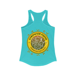 Women's Racerback Tank GOD CALLS