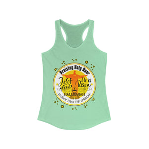 Women's Racerback Tank PRAISING HOLY ROAR