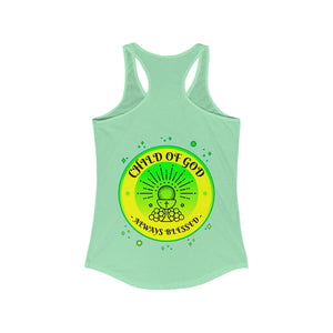 Women's Racerback Tank CHILD OF GOD