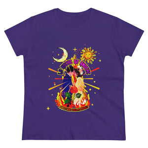 Women's Midweight Cotton Tee La Noche De Anoche