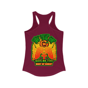 Women's Racerback Tank TIME WITH GOD