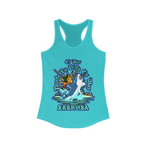 Women's Racerback Tank En El Mar