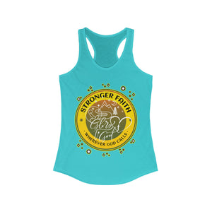 Women's Racerback Tank GOD CALLS