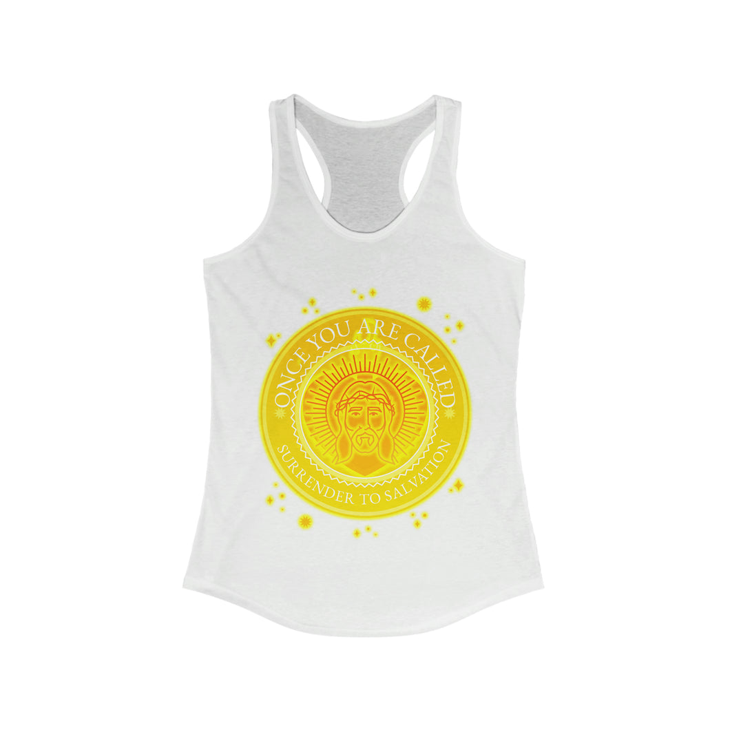 Women's Racerback Tank SURRENDER TO SALVATION