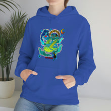 Load image into Gallery viewer, Women&#39;s Heavy Blend™ Hooded Sweatshirt Dreaming of Paradises
