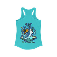 Load image into Gallery viewer, Women&#39;s Racerback Tank En El Mar
