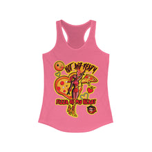 Load image into Gallery viewer, Women&#39;s Racerback Tank Pizza My Heart
