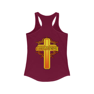 Women's Racerback Tank CHRIST IN ME