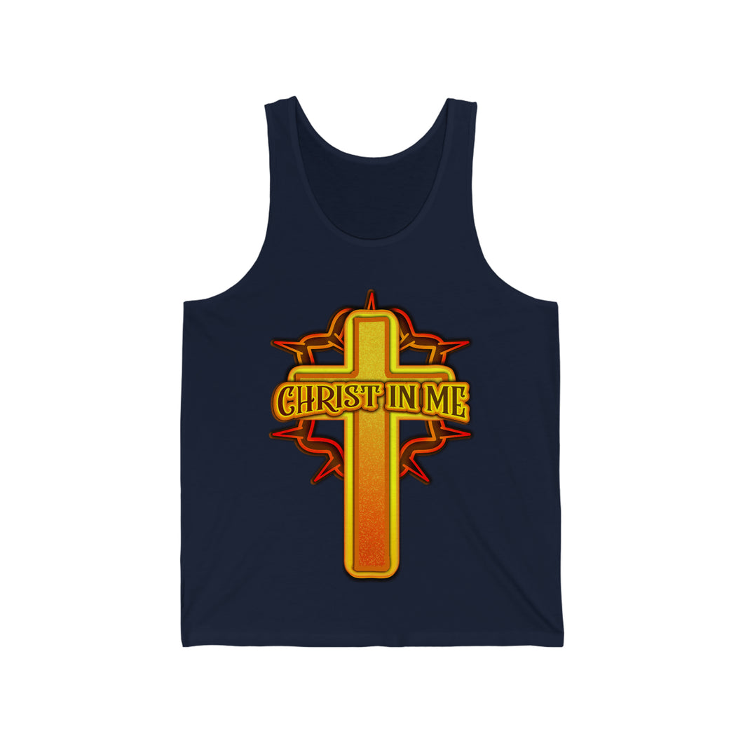 Unisex Jersey Tank CHRIST IN ME