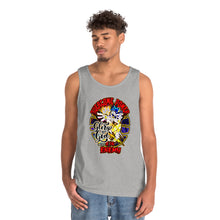 Load image into Gallery viewer, Unisex Heavy Cotton Tank Top OVERCOME POWER OF THE ENEMY LUKE 10:19
