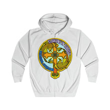 Load image into Gallery viewer, Unisex Full Zip Hoodie FLOWING IN CHRIST
