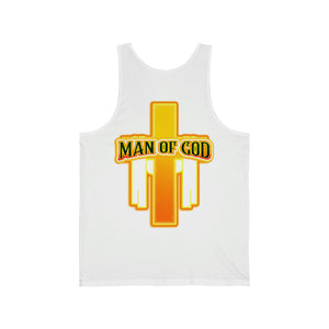 Unisex Jersey Tank MAN OF GOD