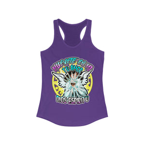 Women's Racerback Tank MUEVETE EN MI