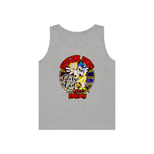 Load image into Gallery viewer, Unisex Heavy Cotton Tank Top OVERCOME POWER OF THE ENEMY LUKE 10:19
