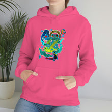 Load image into Gallery viewer, Women&#39;s Heavy Blend™ Hooded Sweatshirt Dreaming of Paradises
