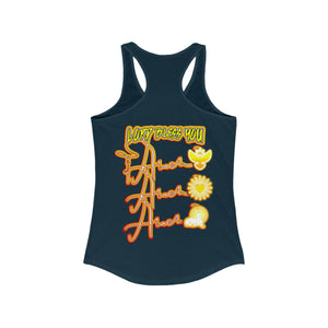 Women's Racerback Tank AMEN, AMEN, AMEN