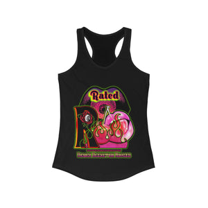 Women's Racerback Tank Rated R