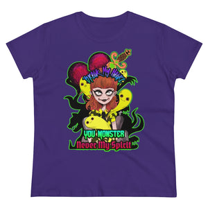 Women's Midweight Cotton Tee You Monster