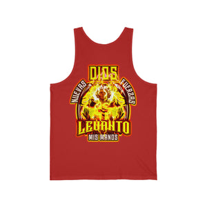 Unisex Jersey Tank LEVANTO MIS MANOS