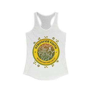 Women's Racerback Tank GOD CALLS