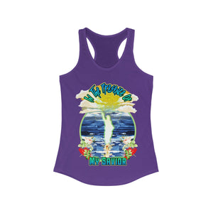 Women's Racerback Tank MY SAVIOR