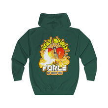 Load image into Gallery viewer, Unisex Full Zip Hoodie HOLY SPIRIT FORCE BE WITH YOU
