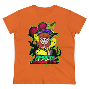 Women's Midweight Cotton Tee You Monster