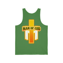 Load image into Gallery viewer, Unisex Jersey Tank MAN OF GOD
