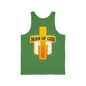 Unisex Jersey Tank MAN OF GOD