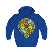 Load image into Gallery viewer, Unisex Full Zip Hoodie FLOWING IN CHRIST
