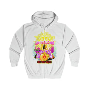 Women's Unisex Full Zip Hoodie OBEY THE TRUTH JOHN 8:32