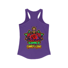 Load image into Gallery viewer, Women&#39;s Racerback Tank Blooming In Christ Love
