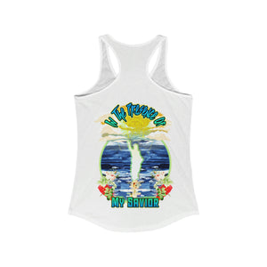 Women's Racerback Tank MY SAVIOR