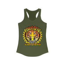 Load image into Gallery viewer, Women&#39;s Racerback Tank ALMIGHTY STRENGTH
