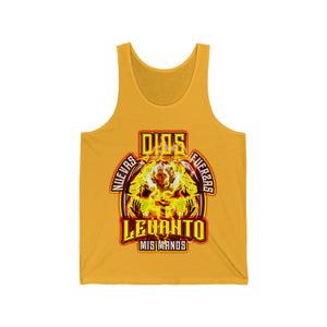 Unisex Jersey Tank LEVANTO MIS MANOS