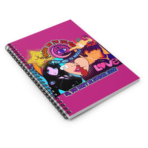 Selfish Wish Spiral Notebook - Ruled Line