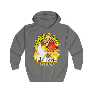 Unisex Full Zip Hoodie HOLY SPIRIT FORCE BE WITH YOU