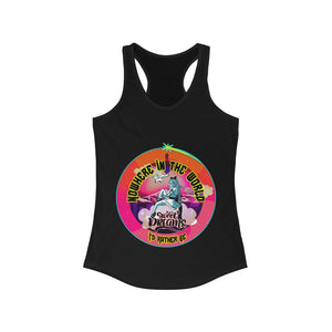 Women's Racerback Tank Sweet Dreams