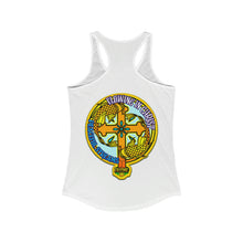 Load image into Gallery viewer, Women&#39;s Racerback Tank FLOWING IN CHRIST
