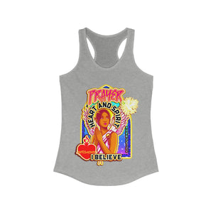 Women's Racerback Tank PRAYER MARK 11:24