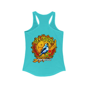 Women's Racerback Tank GOD'S PROVISION