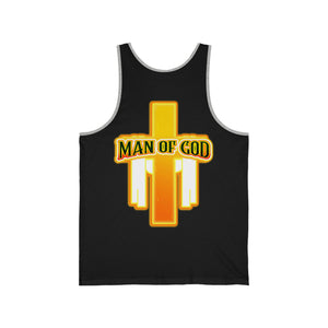 Unisex Jersey Tank MAN OF GOD