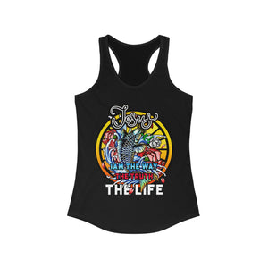 Women's Racerback Tank THE LIFE