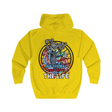 Load image into Gallery viewer, Unisex Hooded Zip Sweatshirt THE LIFE
