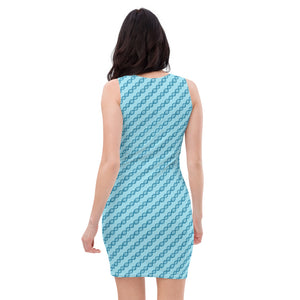 Blue DNA Dress