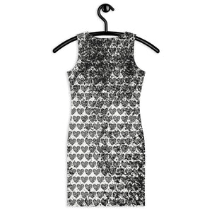 Snow Leopard Heart Dress