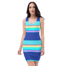 Load image into Gallery viewer, Blue Rainbow Dress - Sacred Kandy
