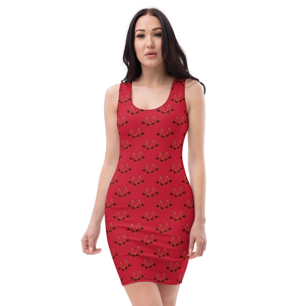 Cherry Red Dress - Sacred Kandy