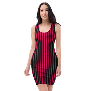 Scarlet Black Stripe Dress