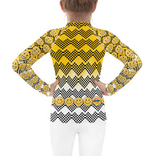 Load image into Gallery viewer, Kids Rash Guard Happy Belt On
